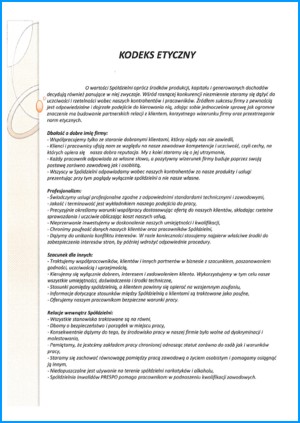 kodeks etyczny